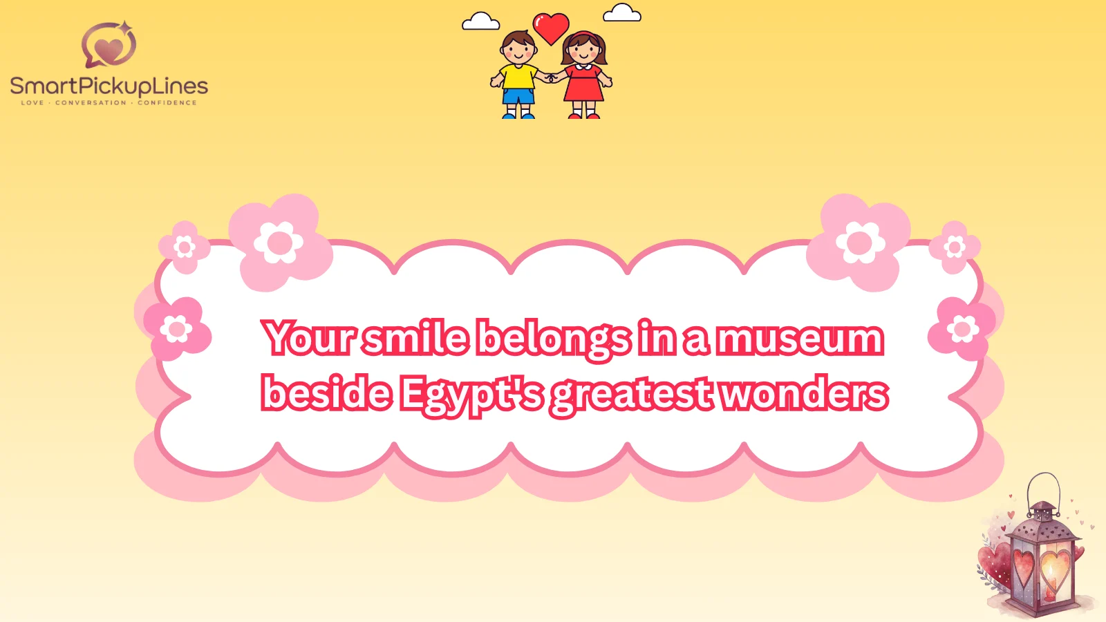 Egypt Pick Up Lines