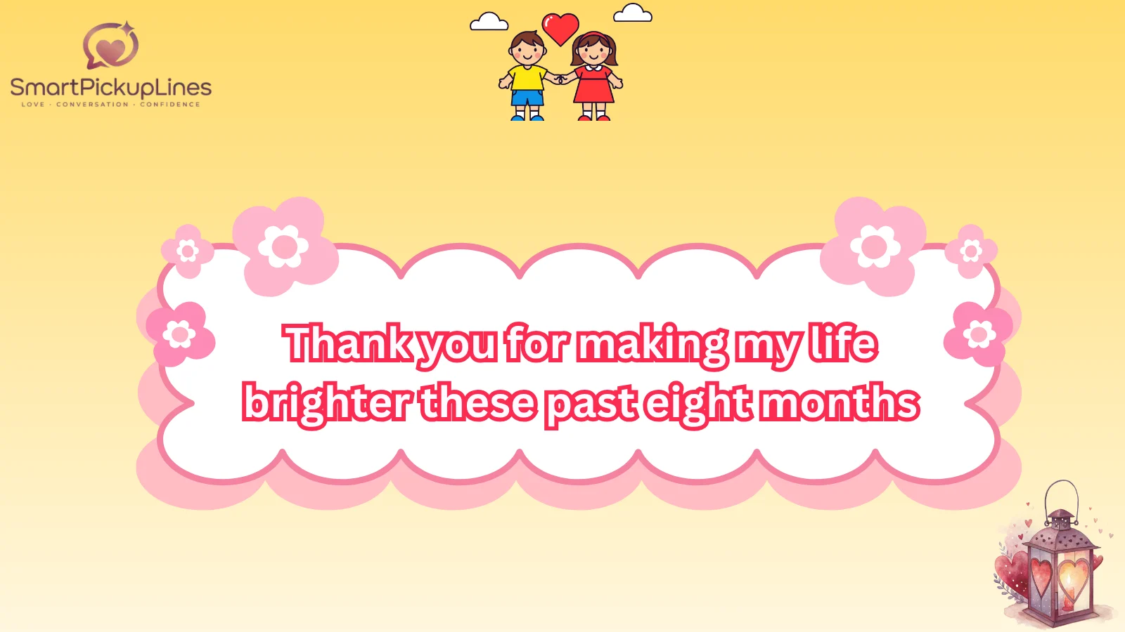 Romantic 8th Monthsary Captions
