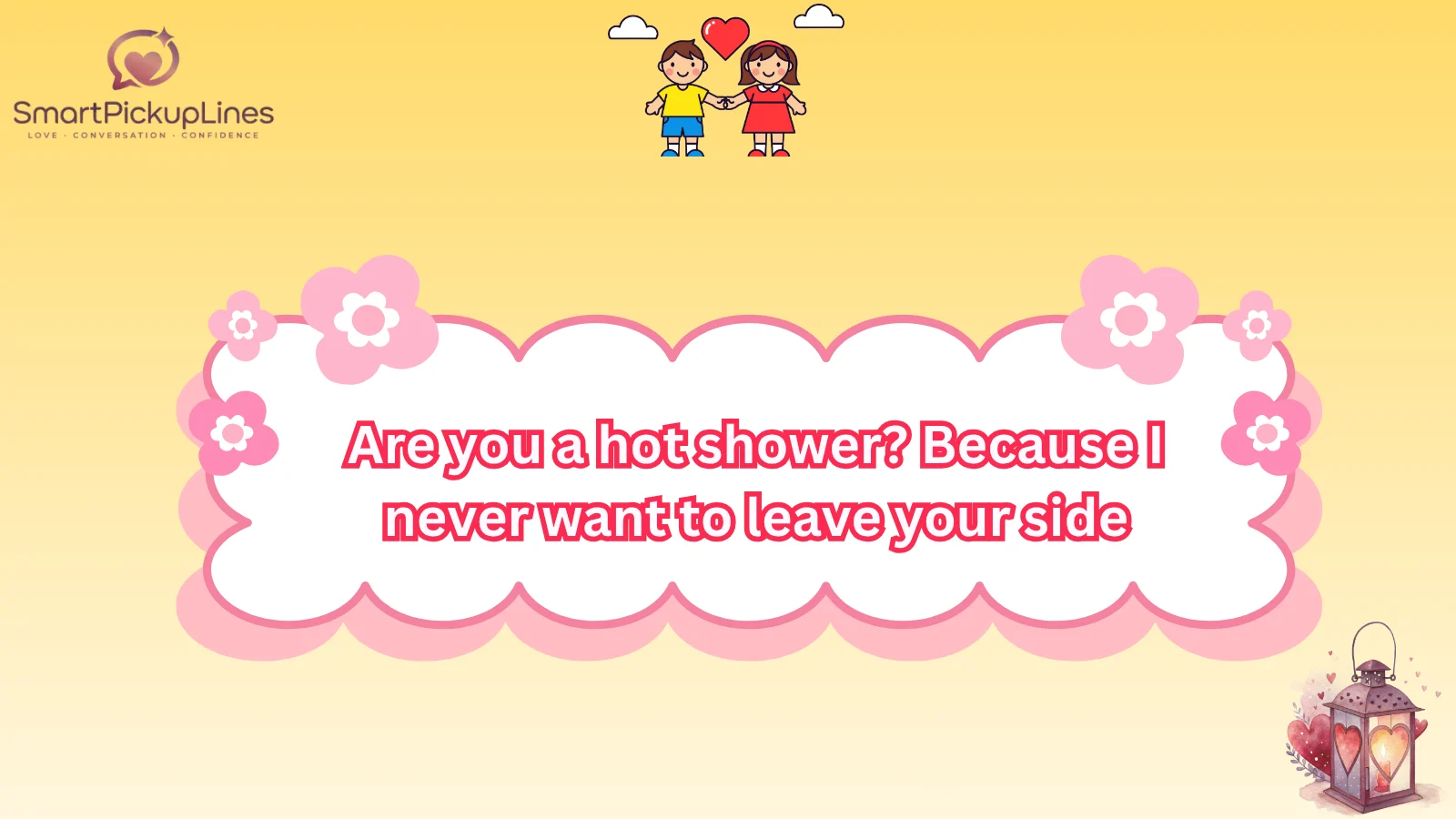 Shower Pick Up Lines