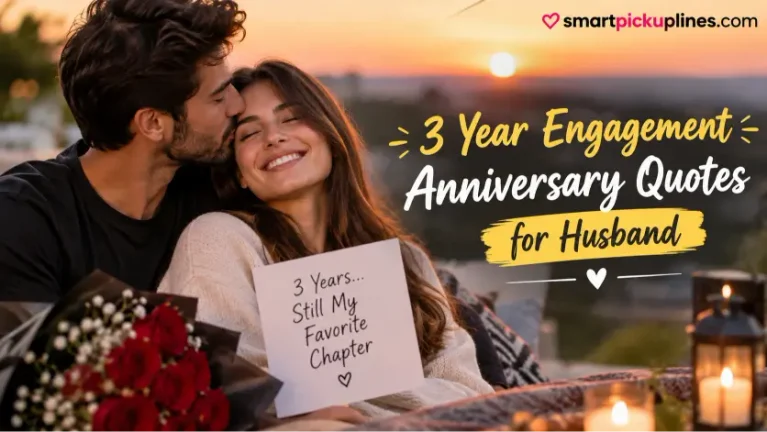 3 Year Engagement Anniversary Quotes for Husband