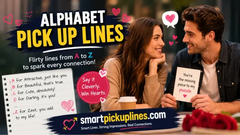 Alphabet Pick Up Lines
