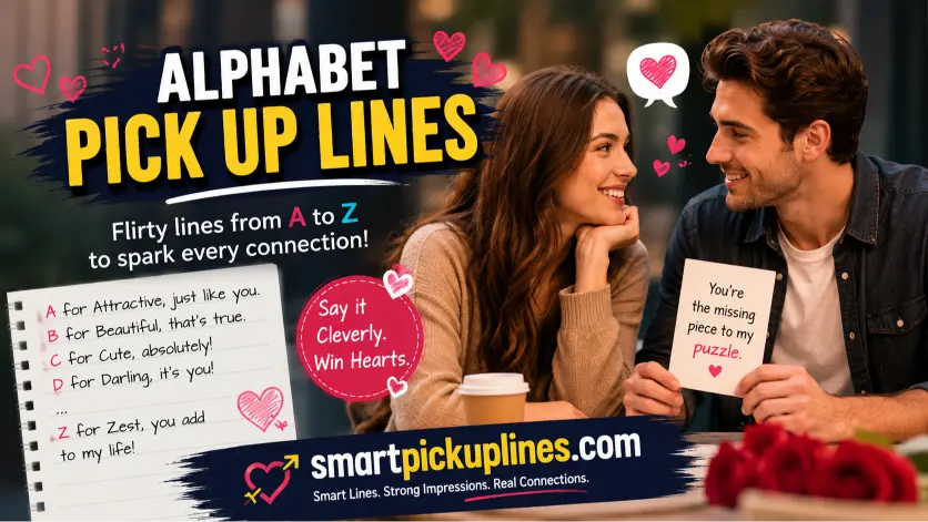 Alphabet Pick Up Lines