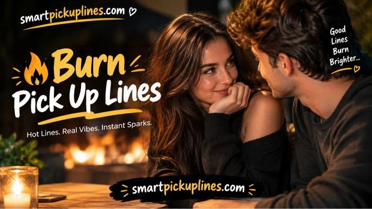 Burn Pick Up Lines