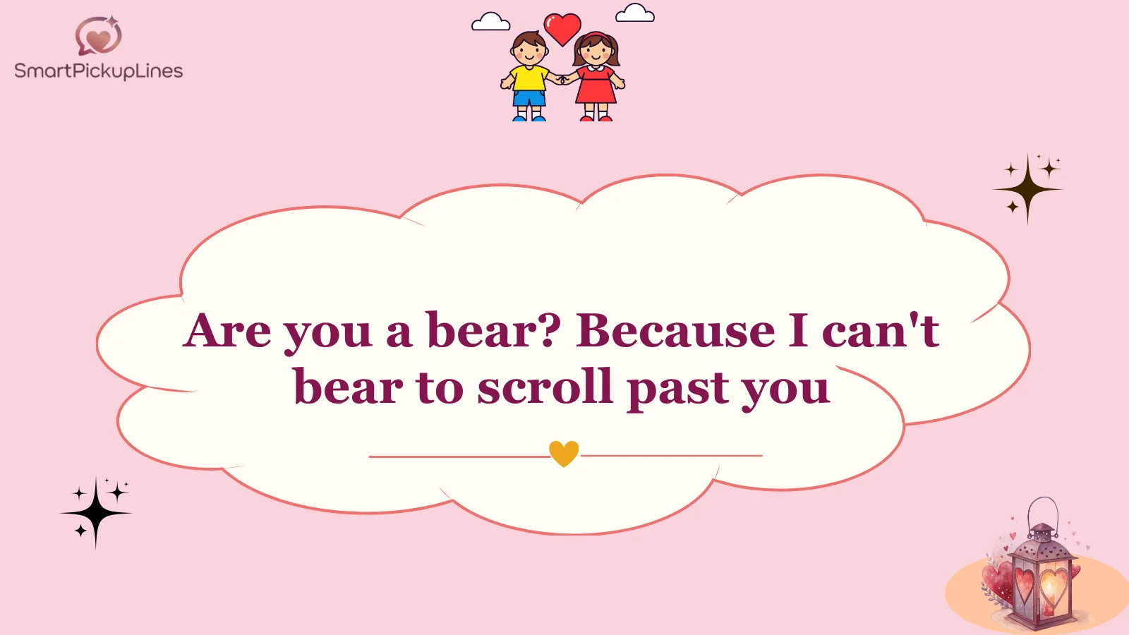 Bear Pick Up Lines